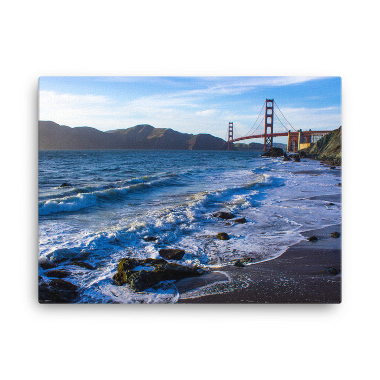 Golden Gate Bridge Sunset Canvas Print