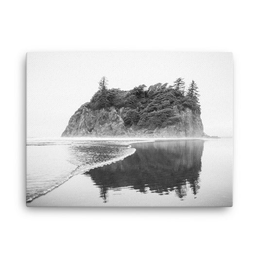 Ruby Beach Sea Stack Olympic National Park Canvas Print