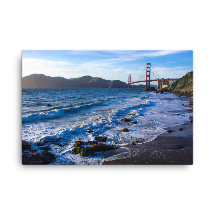 Golden Gate Bridge Sunset Canvas Print