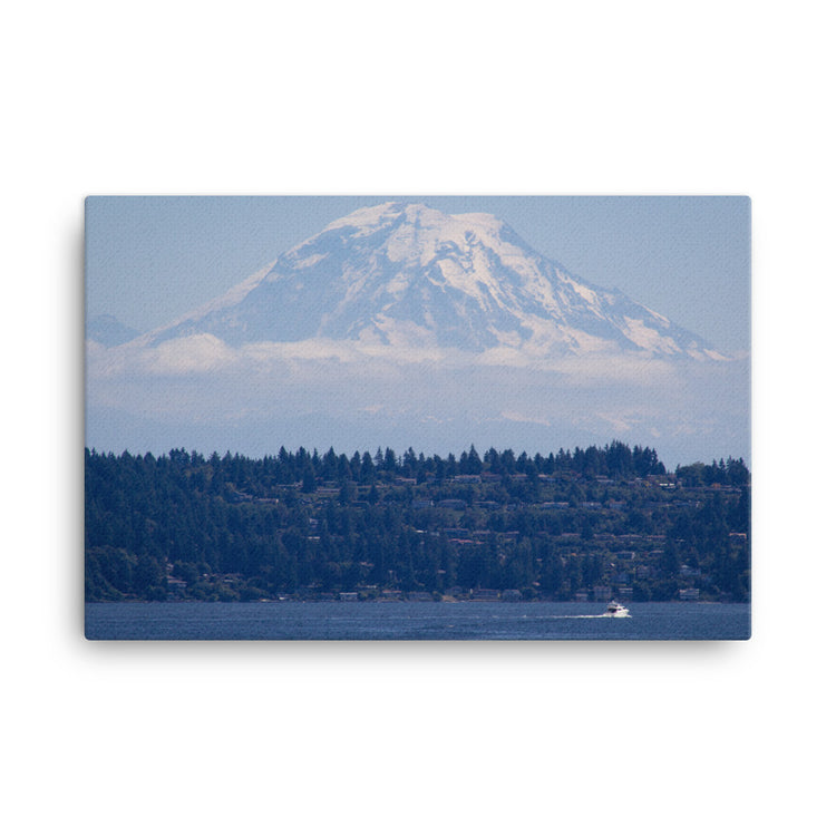 Mt. Rainier Puget Sound Canvas Print