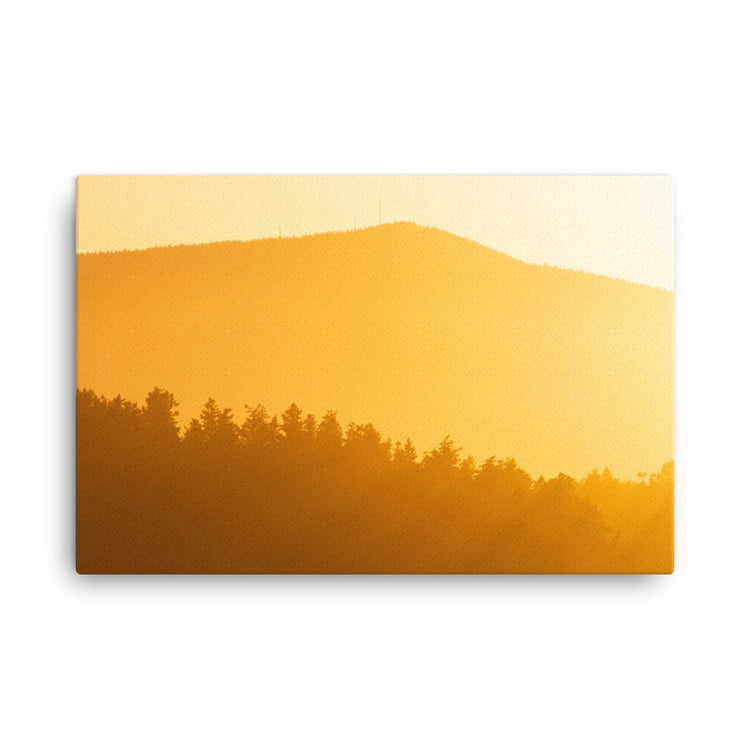 Creamsicle PNW Sunset Canvas Print