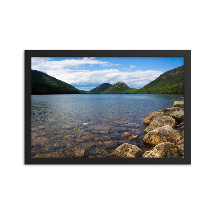 Jordan Pond Acadia National Park Framed Print