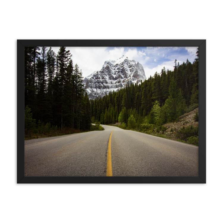 Banff National Park Scenic Drive Framed Print
