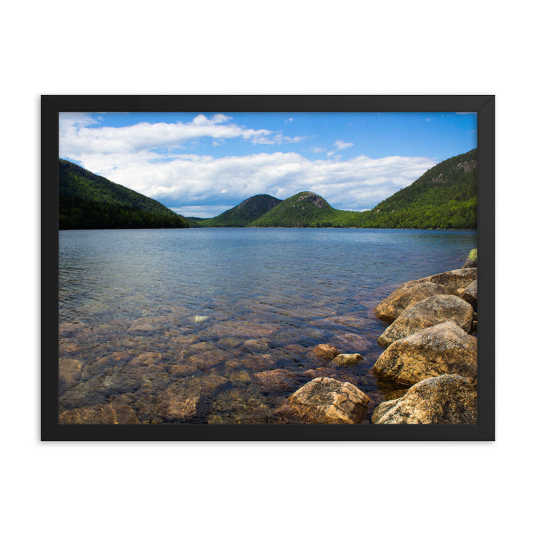 Jordan Pond Acadia National Park Framed Print