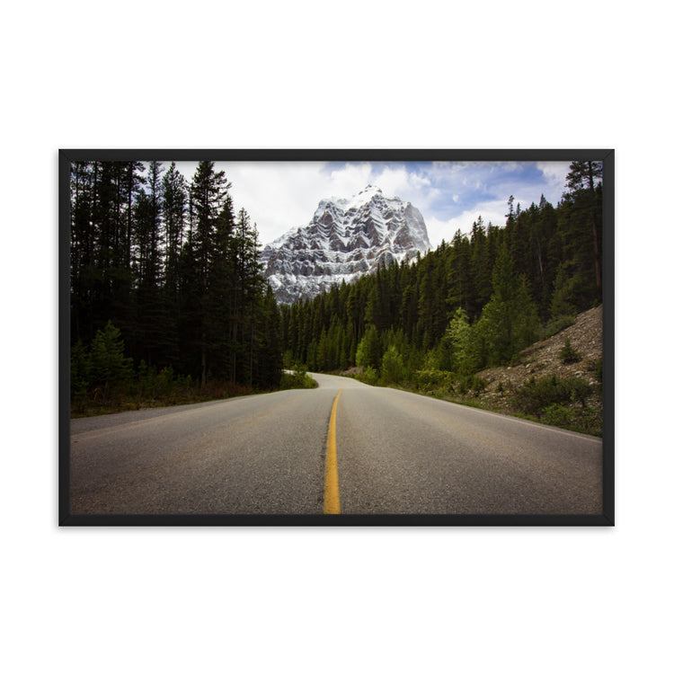 Banff National Park Scenic Drive Framed Print