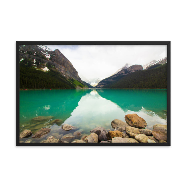 Lake Louise Banff National Park Framed Print