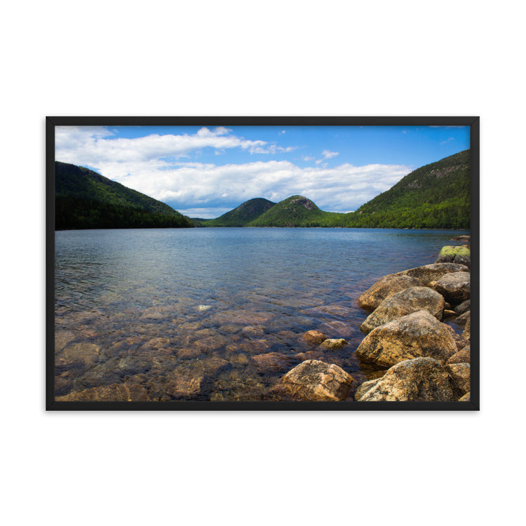 Jordan Pond Acadia National Park Framed Print