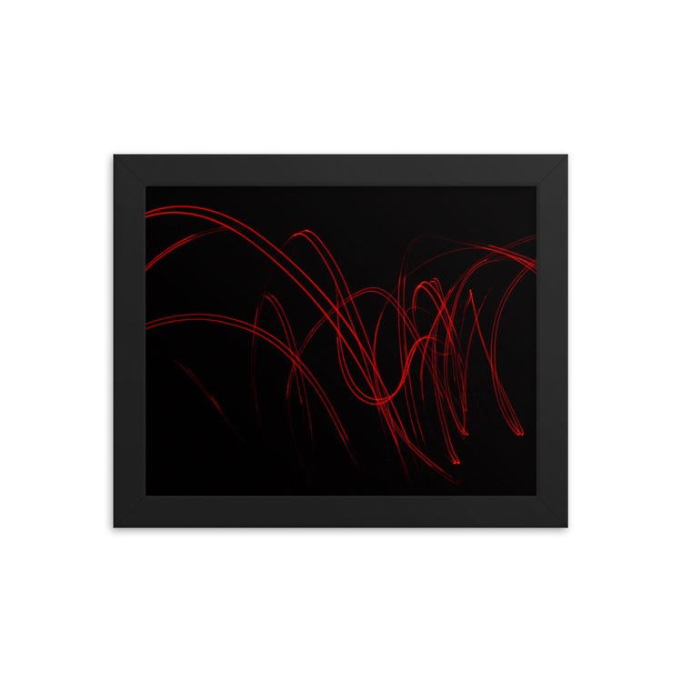Experimental Lights 1 Framed Print