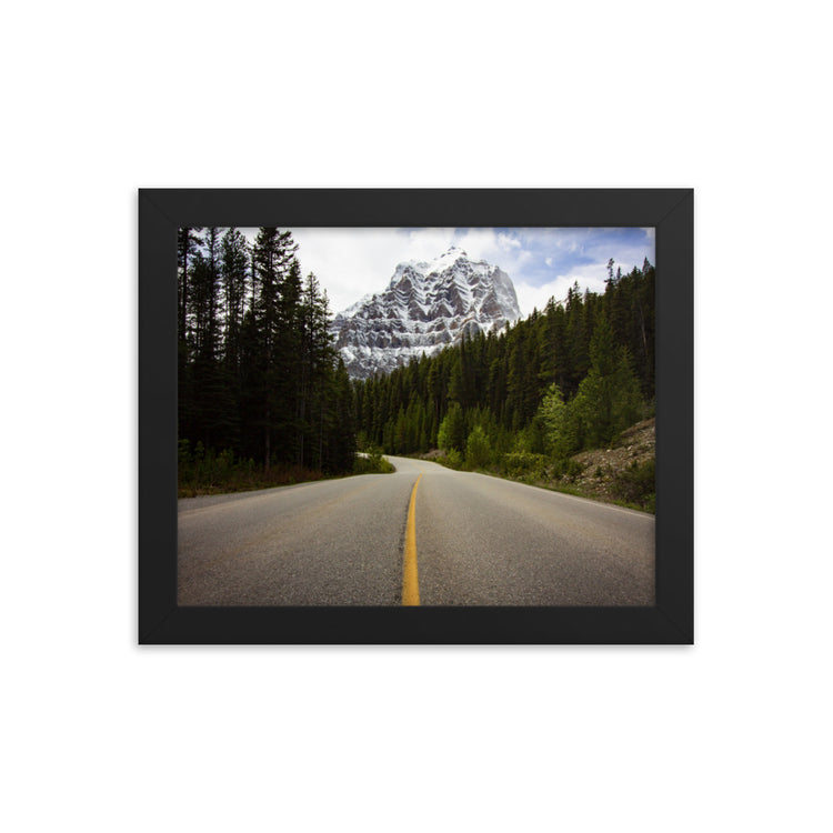 Banff National Park Scenic Drive Framed Print