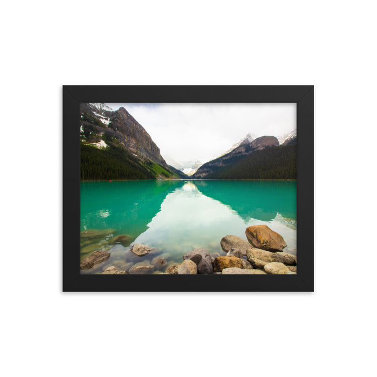 Lake Louise Banff National Park Framed Print