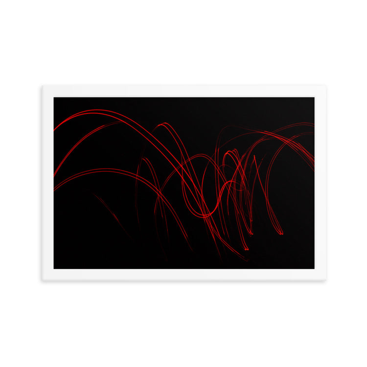 Experimental Lights 1 Framed Print