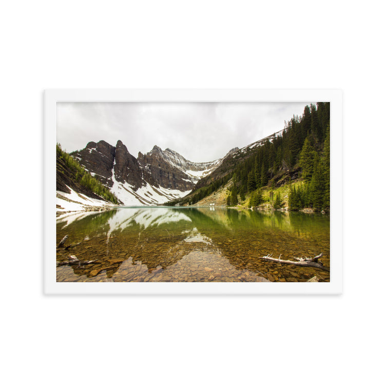 Lake Agnes Banff National Park Framed Print