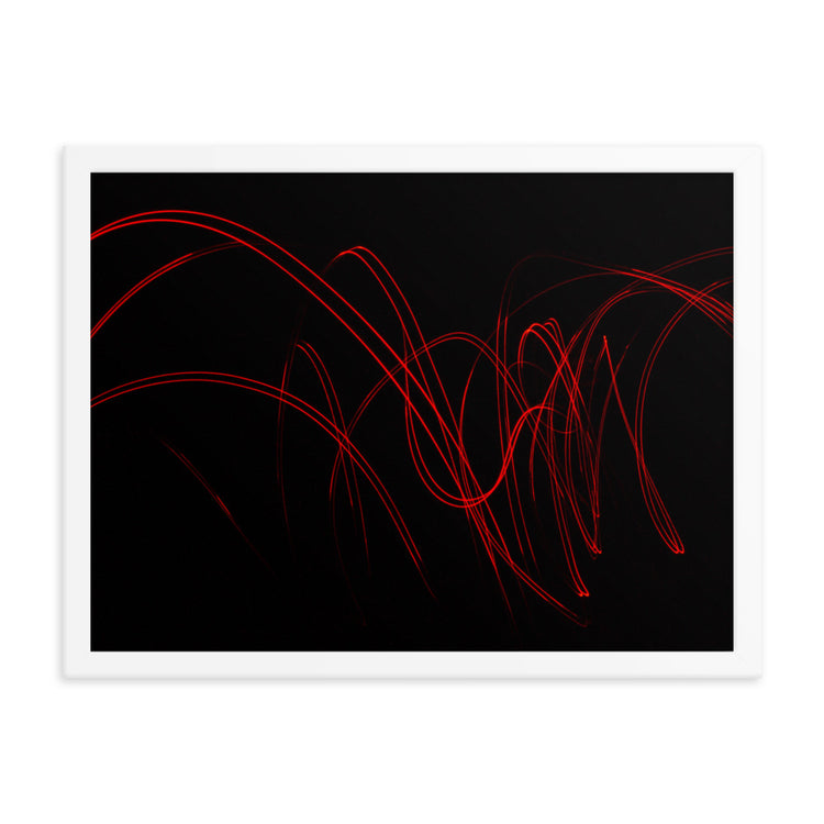Experimental Lights 1 Framed Print