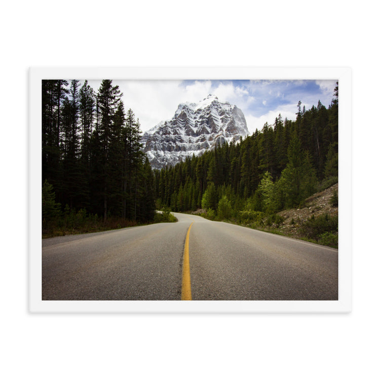 Banff National Park Scenic Drive Framed Print