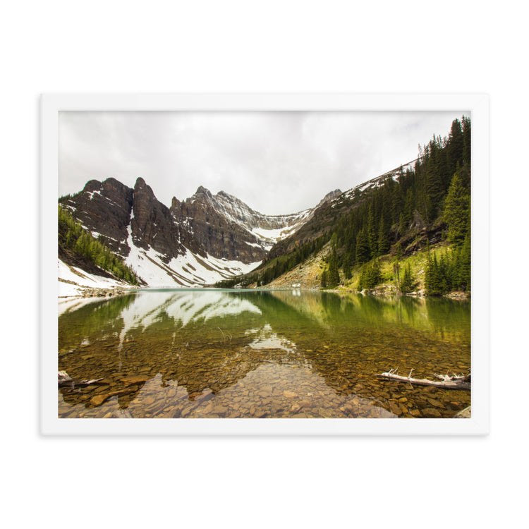 Lake Agnes Banff National Park Framed Print