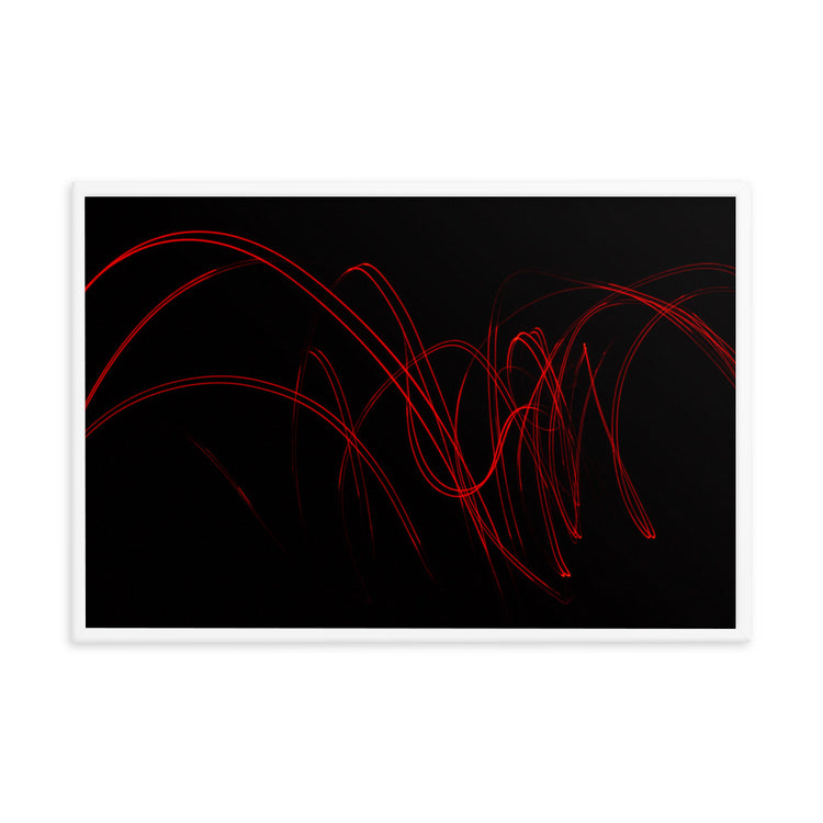 Experimental Lights 1 Framed Print