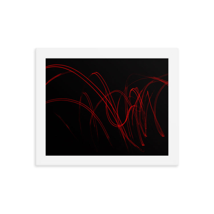 Experimental Lights 1 Framed Print