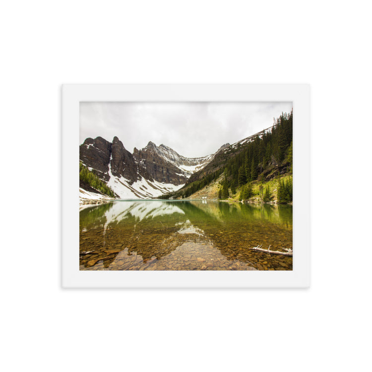 Lake Agnes Banff National Park Framed Print