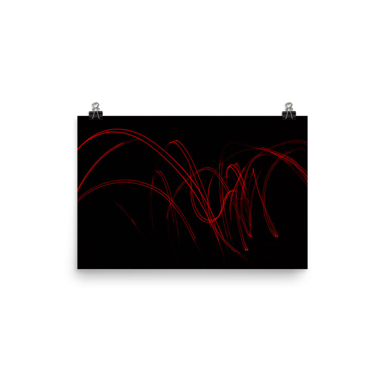 Experimental Lights 1 Print
