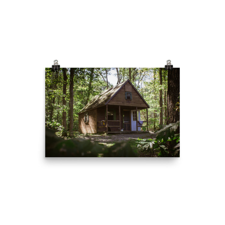 Pennsylvania Log Cabin Print