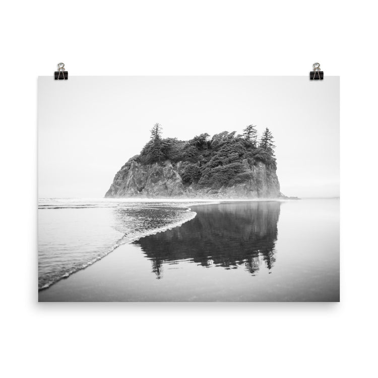 Ruby Beach Sea Stack Olympic National Park Print