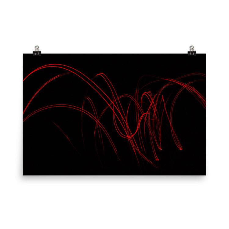 Experimental Lights 1 Print