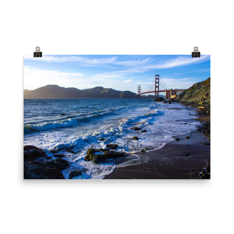 Golden Gate Bridge Sunset Print