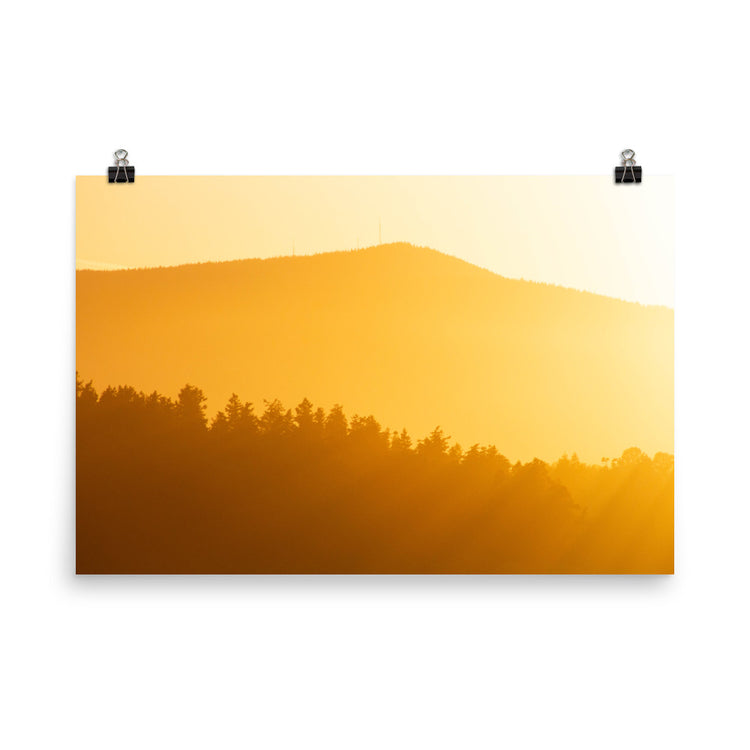 Creamsicle PNW Sunset Print