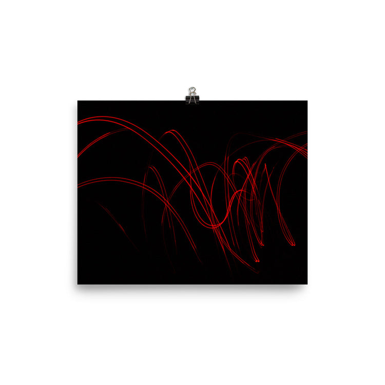Experimental Lights 1 Print