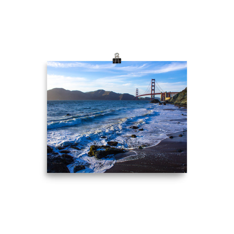Golden Gate Bridge Sunset Print