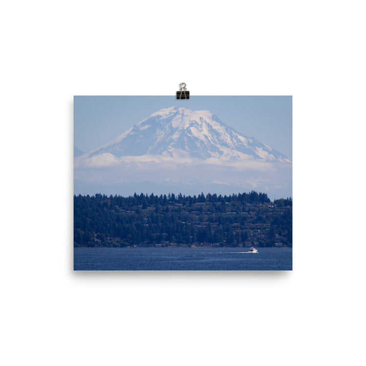 Mt. Rainier Puget Sound Print