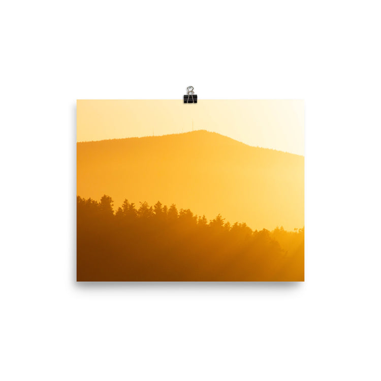 Creamsicle PNW Sunset Print