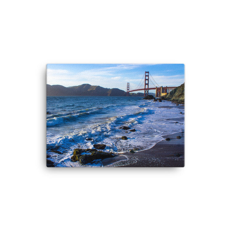 Golden Gate Bridge Sunset Canvas Print