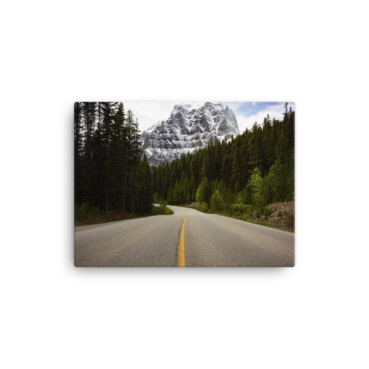 Paseo panorámico del Parque Nacional Banff Lienzo