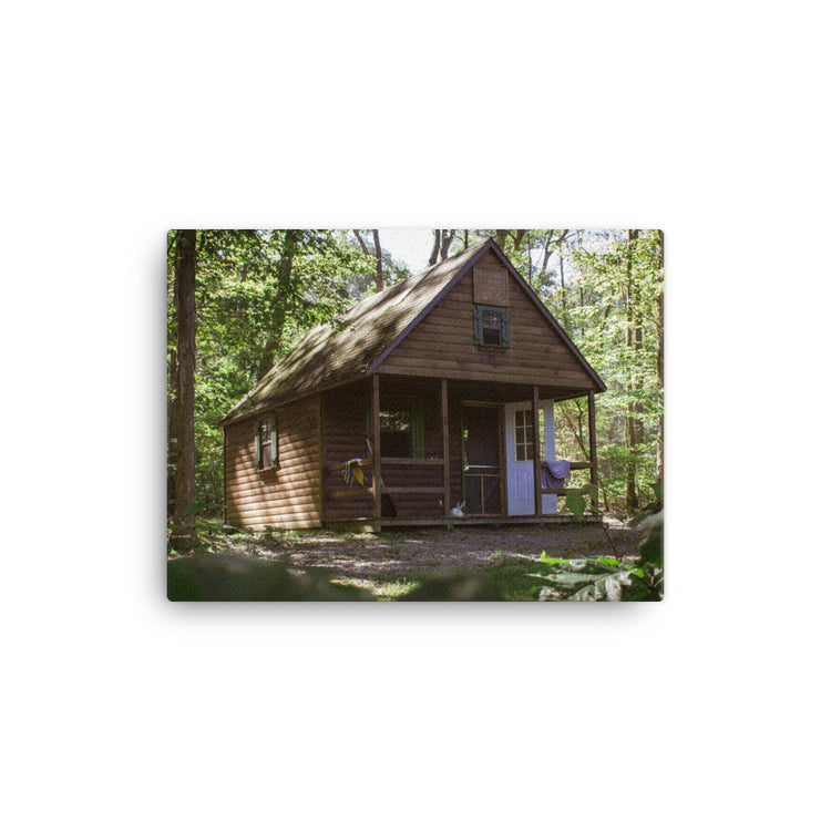 Cabaña de troncos de Pensilvania Lienzo
