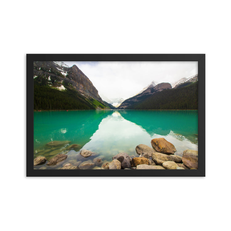 Lake Louise Banff National Park Framed Print