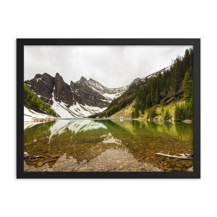 Lake Agnes Banff National Park Framed Print