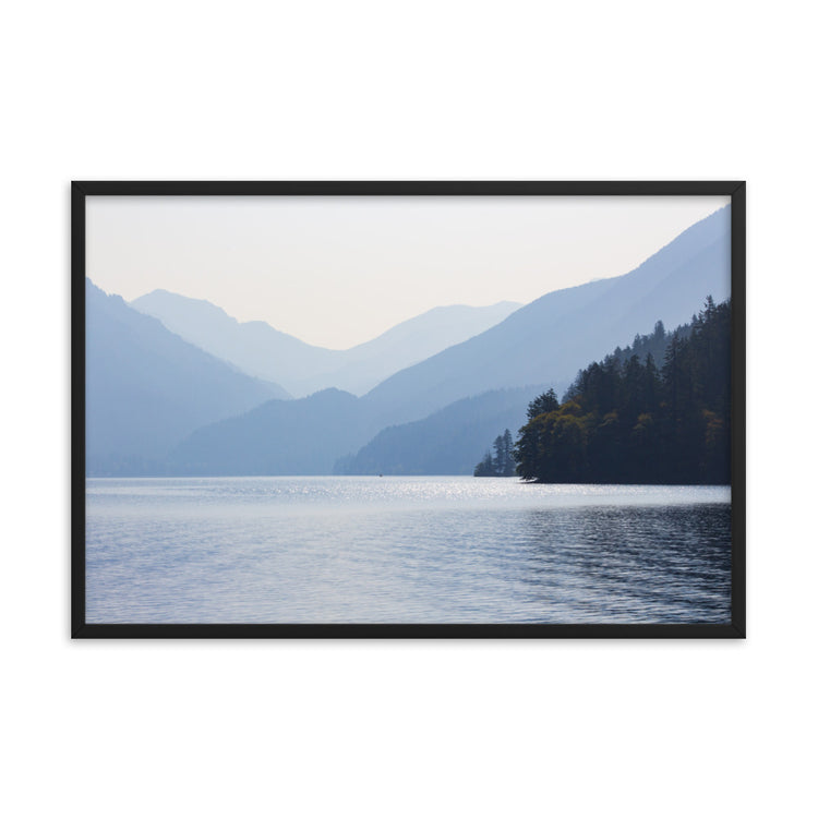 Lake Crescent Olympic National Park Framed Print