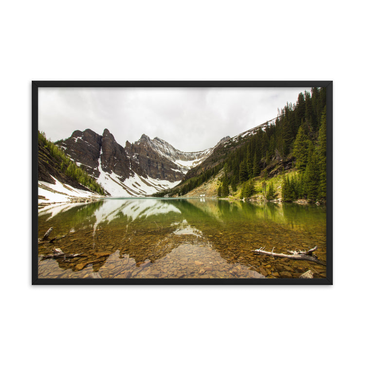 Lake Agnes Banff National Park Framed Print