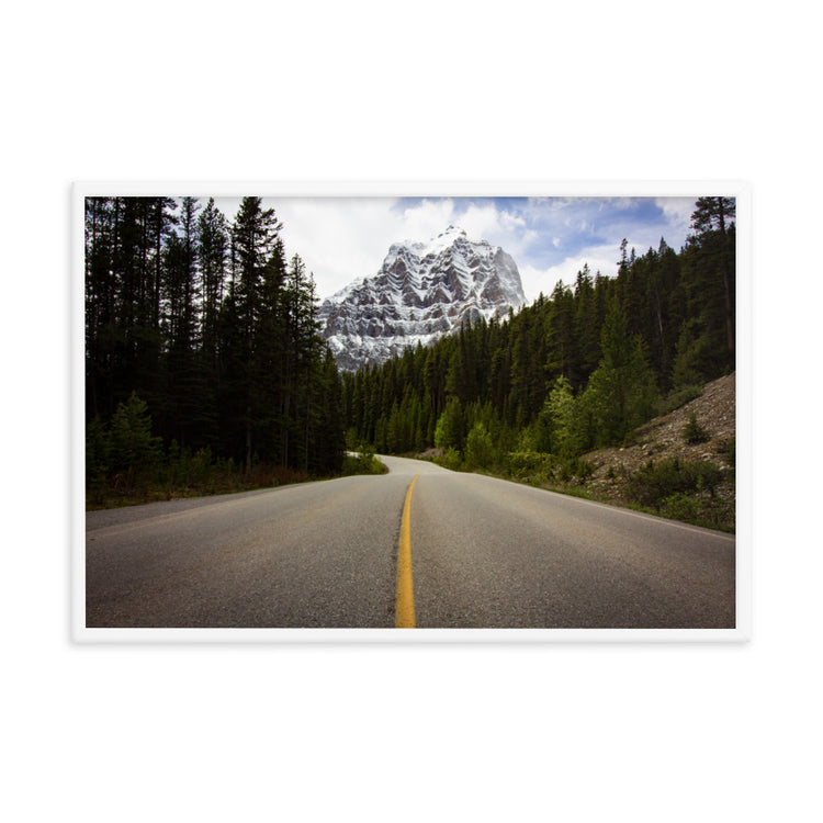 Banff National Park Scenic Drive Framed Print