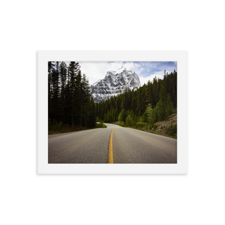 Banff National Park Scenic Drive Framed Print