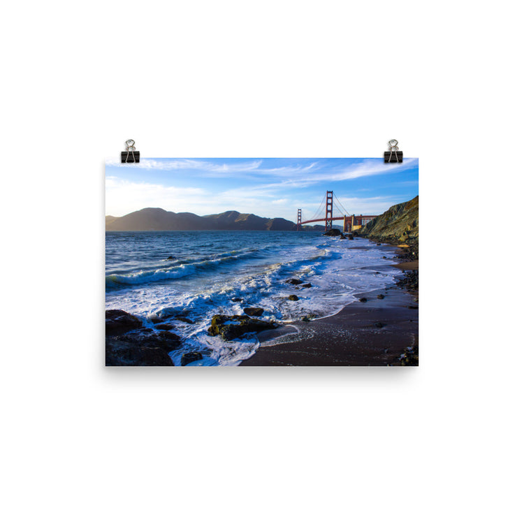 Golden Gate Bridge Sunset Print