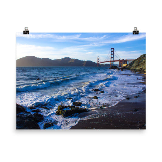 Golden Gate Bridge Sunset Print