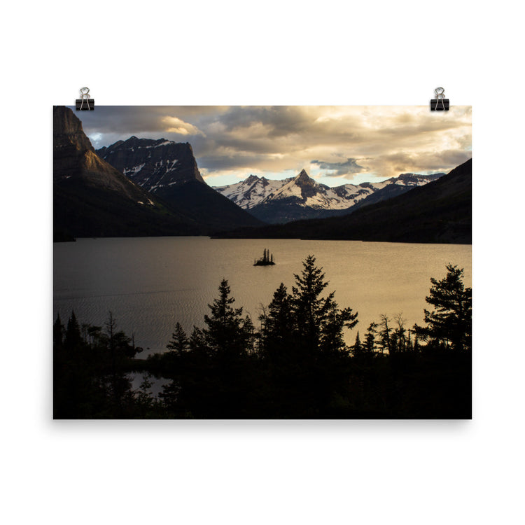Parque Nacional St. Mary Lake Glacier Imprimir