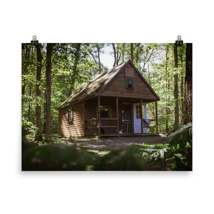 Pennsylvania Log Cabin Print